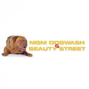 MGM Dogwash &amp; Beauty Street logo