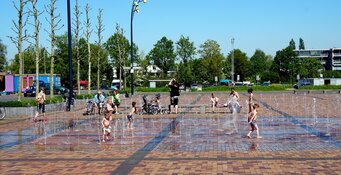 Zomerse temperaturen in Heerhugowaard