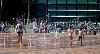 Zomerse temperaturen in Heerhugowaard