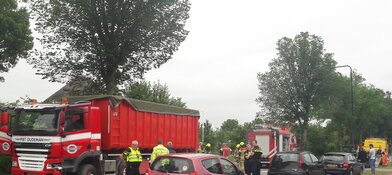 Frontaal ongeval Middenweg De Noord