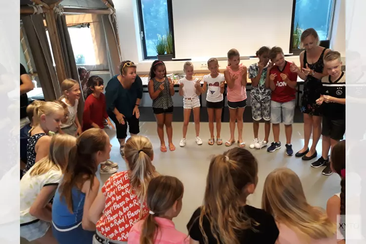 Kinderen basisschool De Zeppelin bedenken de ideale campingvakantie