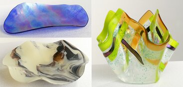 Atelier- en kunstdagen in Heerhugowaard met Glasfusion Artist Anne Hoogland