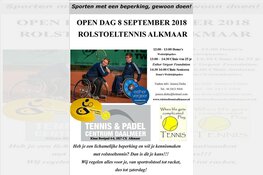 Rolstoeltennis leeft bij TPC Daalmeer, op 8 september Open Dag met Esther Vergeer