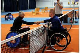 Plezier als drijfveer bij Open Dag Rolstoeltennis Alkmaar