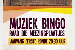 Jubileum Muziek Bingo in Dancing-Partycentrum Marlene