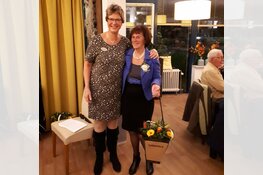 Mevrouw Assendelft al 40 jaar vrijwilliger bij de Pieter Raat Stichting
