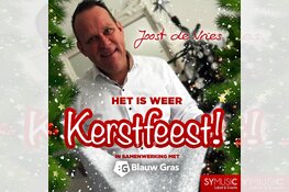 Nieuwe kerstsingle Joost de Vries is uit