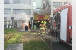 Containerbrandje in Middenwaard