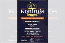 Koningsnacht en Koningsdag vier je op het Raadhuisplein in Heerhugowaard Centrum in de grote feesttent