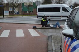 Fietser aangereden op rotonde Westtangent