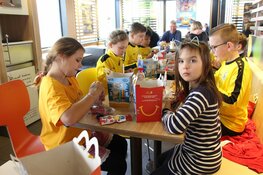 Jeugd Reiger Boys actief bij McDonalds tijdens Landelijke Opschoondag