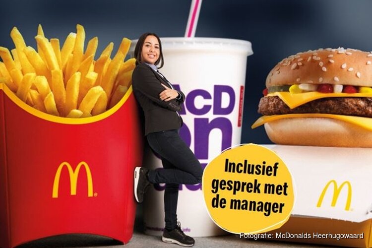 McDonald’s restaurant Heerhugowaard biedt Sollicitatie Menu aan