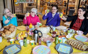Jumbo Monique Heerhugowaard verwent vaste klanten met Paasbrunch in de winkel