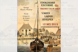 Vaartocht langs Langereis-de Leijen-Verlaat, bezoek aan diverse stolpen en een wandeling