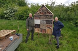 Leerlingen ontwerpen en bouwen hotels voor Waarderhout