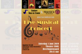 Live Musicals in Concert door Fanfare Hou en Trouw en Brassica