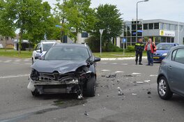 Veel schade bij ongeval W.M. Dudokweg