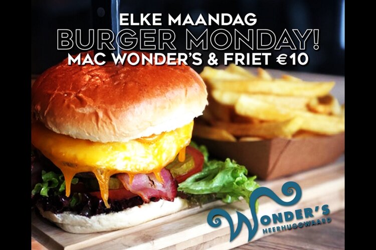 Maandag aanbieding bij Wonders