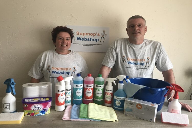 Sopmop&#39;s Webshop: Voor al uw professionele schoonmaakartikelen