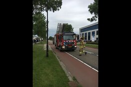 Brand bij Espeq in Heerhugowaard