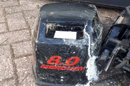 Drie verdachten aangehouden met gestolen buitenboordmotor