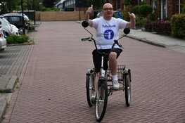 Ook Martijn is klaar voor het G-Fietsen