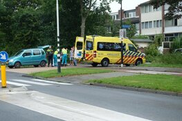 Fietser aangereden op Middenweg