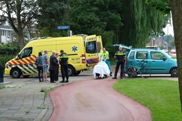 Fietser aangereden op Middenweg