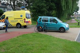 Fietser aangereden op Middenweg