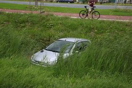 Auto te water in Heerhugowaard