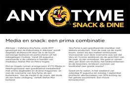 Media en snack: een prima combinatie