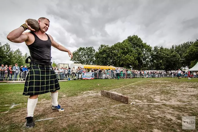 Nederlands en Belgisch master kampioenschap Highland games in Heerhugowaard