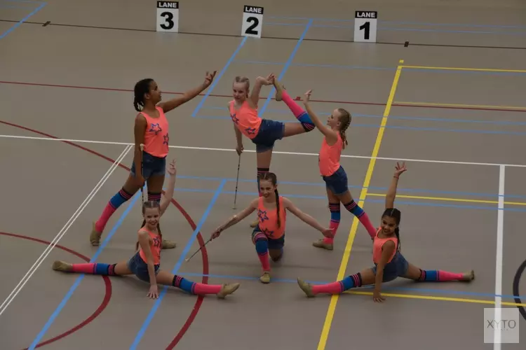 Landelijke twirlwedstrijd in De Waardergolf