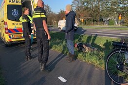 Vrouw loopt hoofdwond op na val met snorscooter