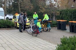 Vrouw gewond na val met elektrische fiets