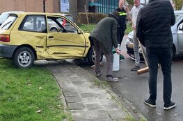 Bestuurders hebben engeltje op schouder bij botsing in Heerhugowaard