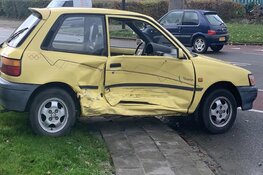 Bestuurders hebben engeltje op schouder bij botsing in Heerhugowaard