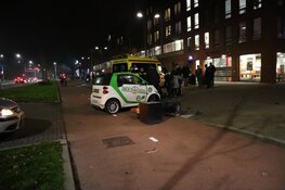 Twee koeriers in botsing bij Middenwaard