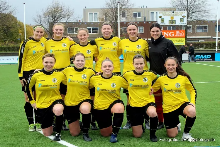 Vrouwen Reiger Boys hard onderuit