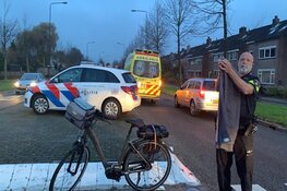 Fietsster gewond na aanrijding met auto in Heerhugowaard