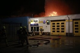 Zeer grote brand bij Beverkoog Alkmaar