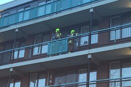 Brand in flat Nelson Mandelastraat