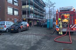 Brand in flat Nelson Mandelastraat