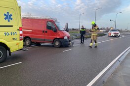 Man raakt lichtgewond bij eenzijdig verkeersongeluk in Heerhugowaard