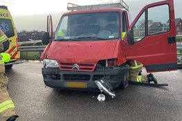 Man raakt lichtgewond bij eenzijdig verkeersongeluk in Heerhugowaard