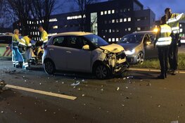 Ongeval met meerdere auto's op Alkmaarse ringweg