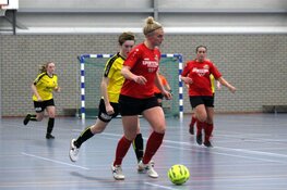 Terechte puntendeling bij zaalvoetbalderby