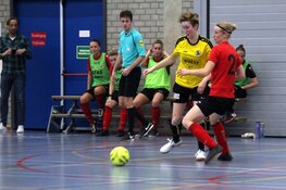 Terechte puntendeling bij zaalvoetbalderby