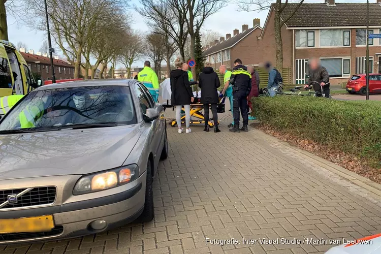 Fietser aangereden