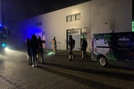 Brand bij bedrijf Beverkoog